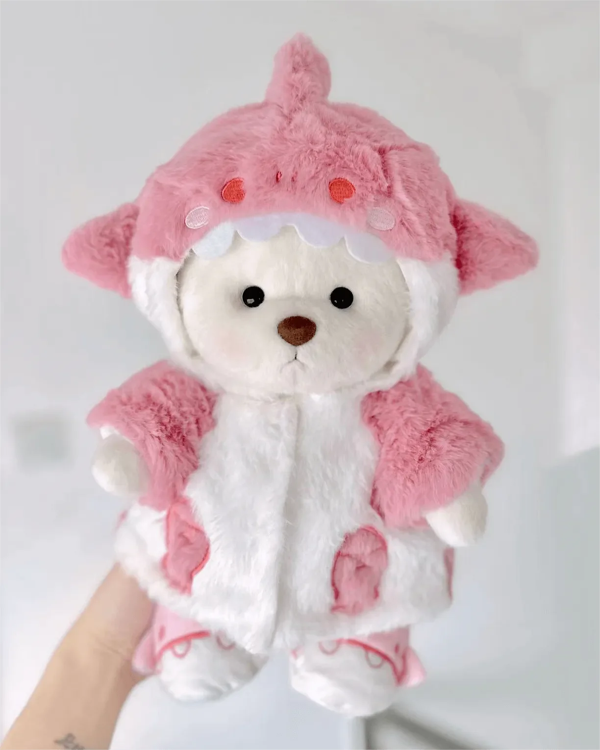 Multicolor Cotton Cute-Dino Teddy Set