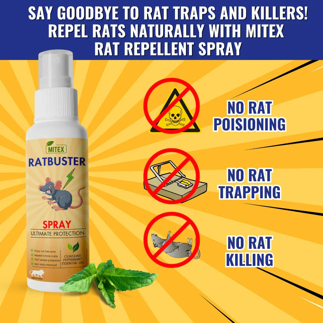 Fast-Effective Mini RATBUSTER Spray(Buy 2 Get 1 Free )