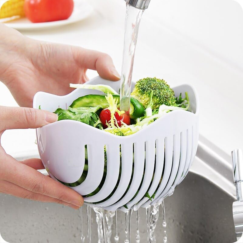 Multi-Use Time Saver Fruits & Vegetables Chopper Bowl