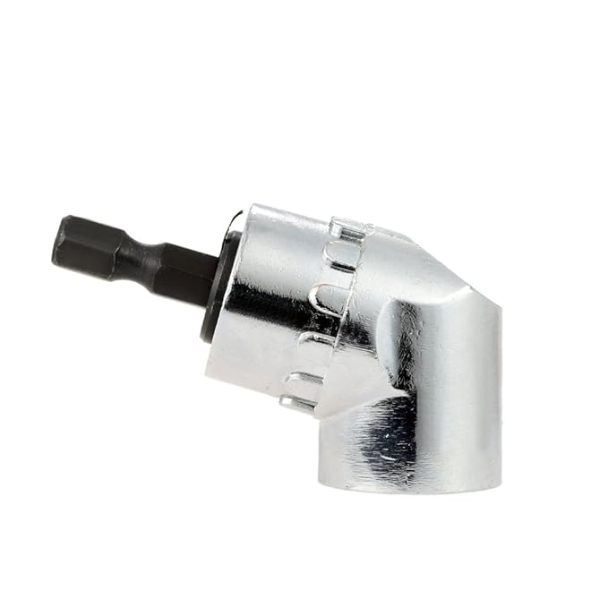 105 Degree 1/4 Inch Right Angle Drill Adapter Hex Shank