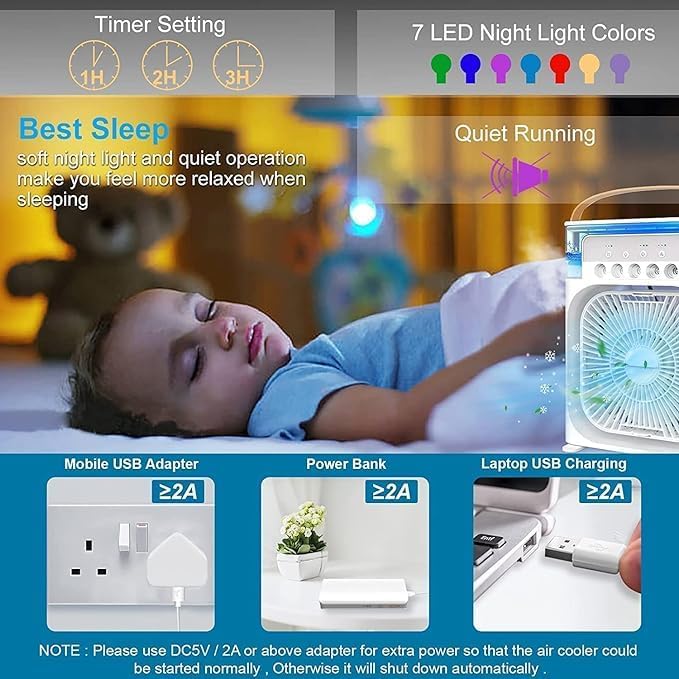 Ice Burst Chiller Mini Portable AC