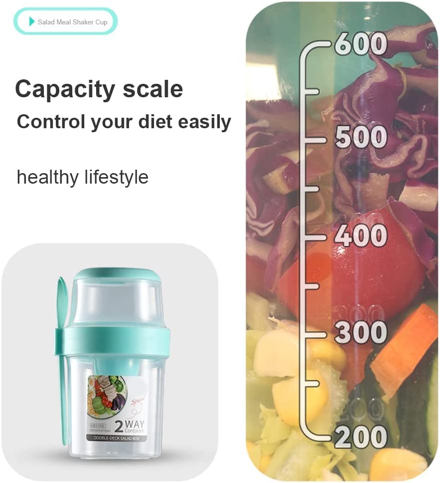 Dual-Compartment Smart Meal Multicolor Containers (Set of 3)