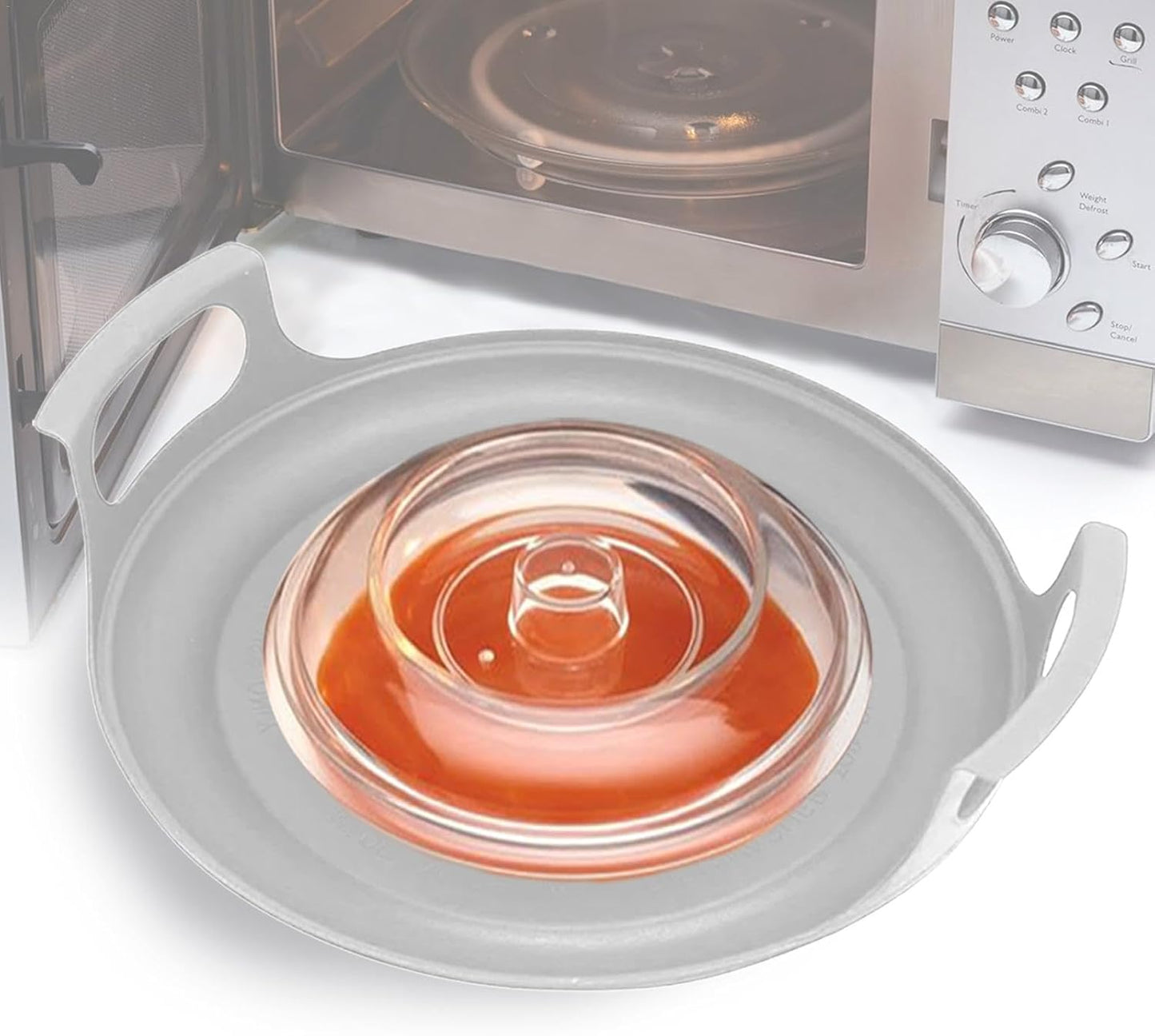 Burn-Free Multicolor Microwave Dish Holder(Set Of 2)