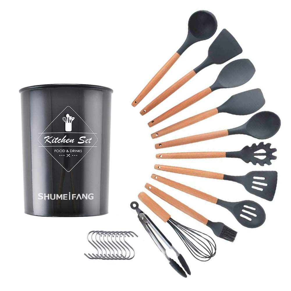 Non-Stick Wooden Multi Culinary Cookware Set