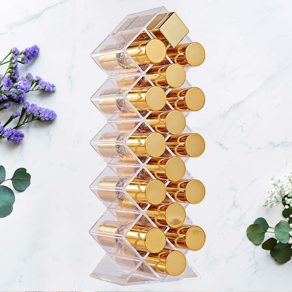 Chic Crystal Maze Lipstick Organizer