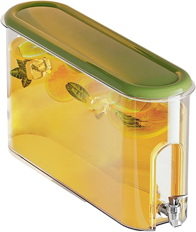 Clear Cold Kettle Beverage Dispenser with Faucet