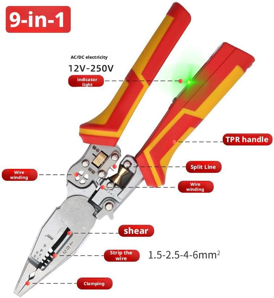 9-in-1 Multi-Function Wire Stripper