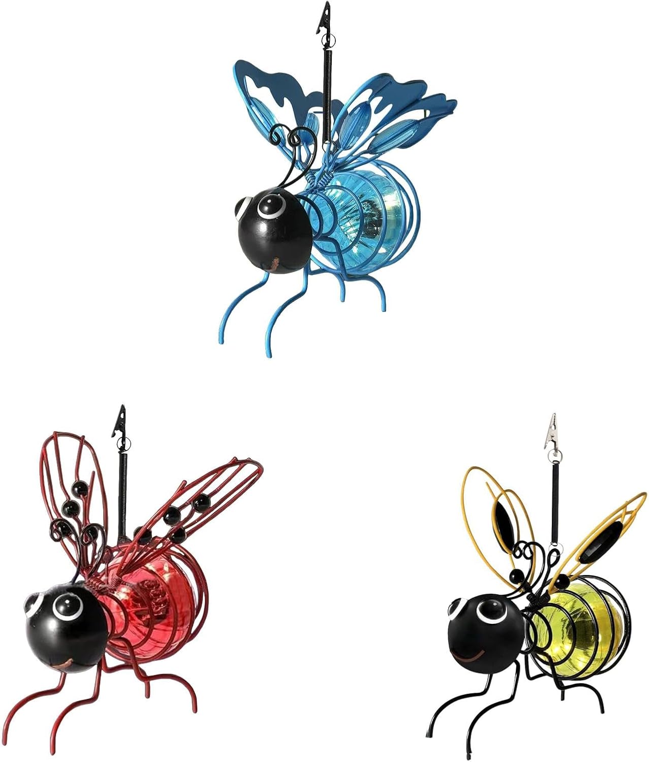 Hanging Solar Bee Lights