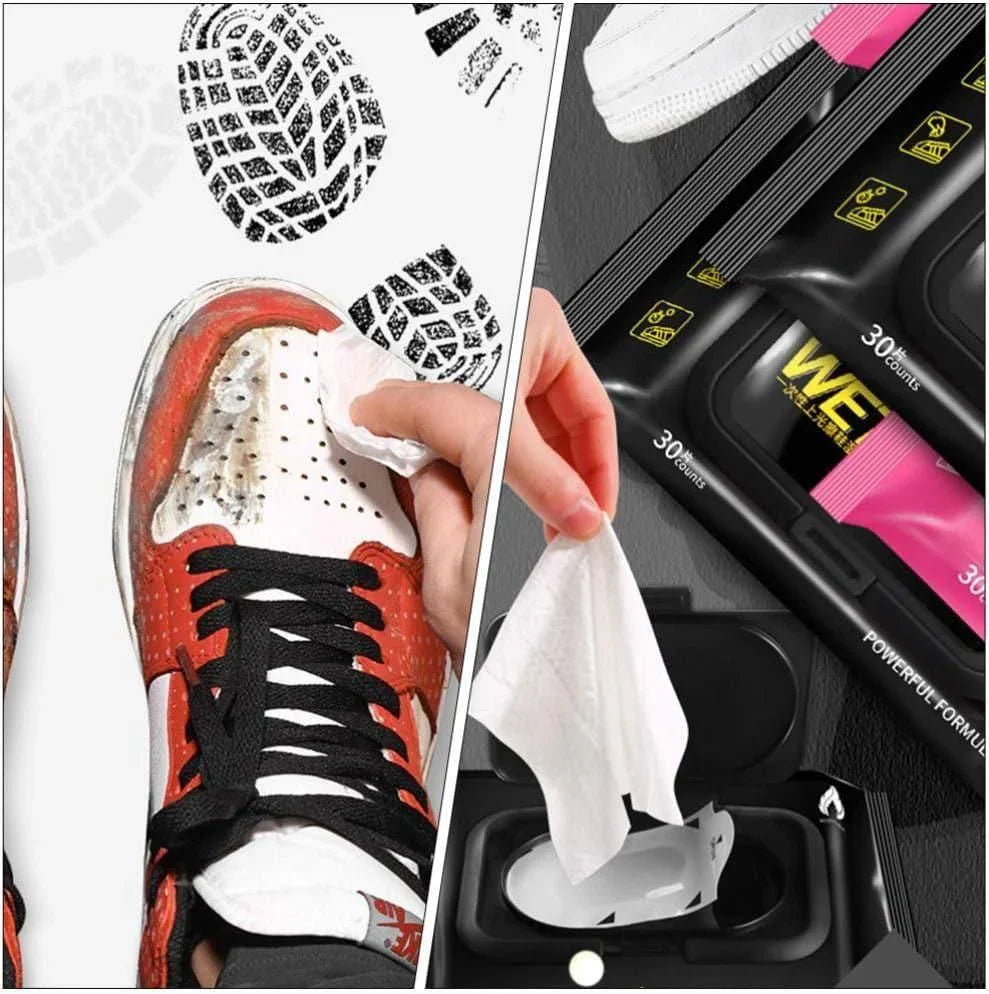 Sneaker Dirt Cleaner Disposable Wet Wipes
