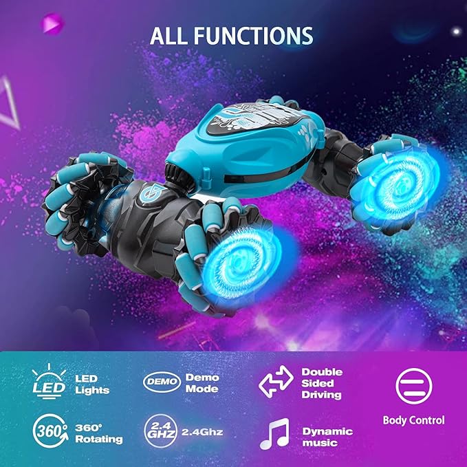 Gesture Sensing RC Stunt Car