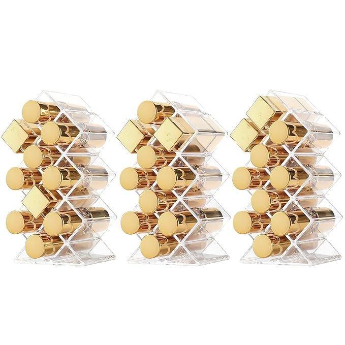 Chic Crystal Maze Lipstick Organizer