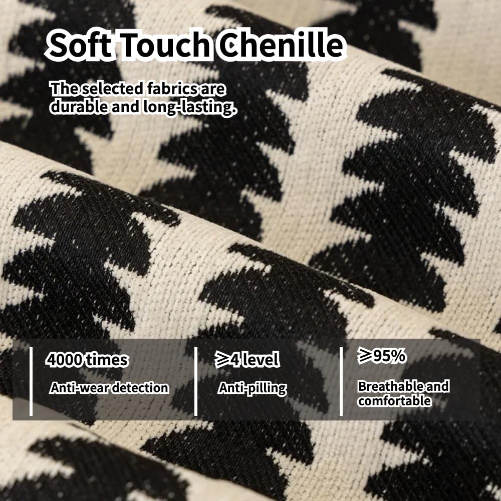 5 Seater Modern Nordic-Inspired Plush Sofa Cover
