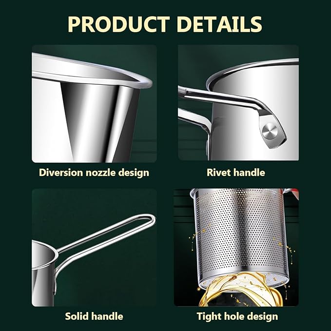 Stainless Steel Deep Frying Pot