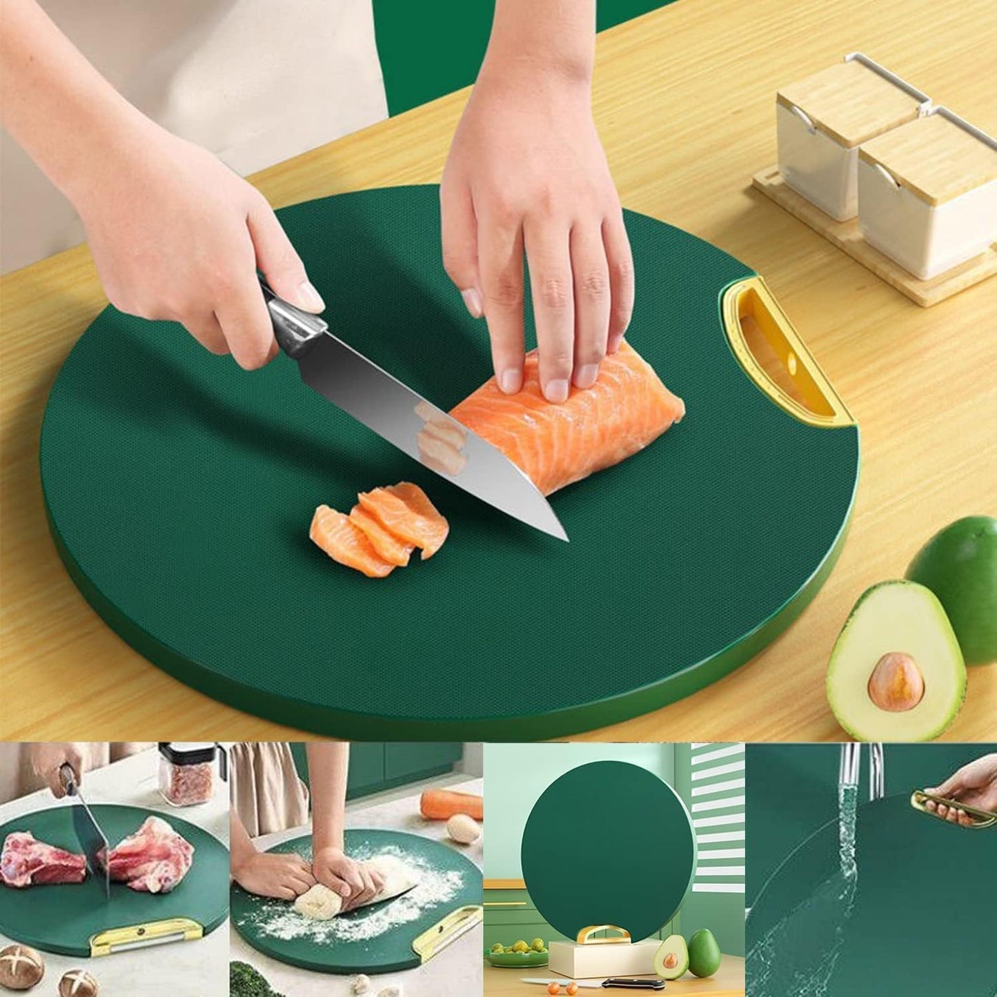 Rounded Multi-Purpose Chopper Board