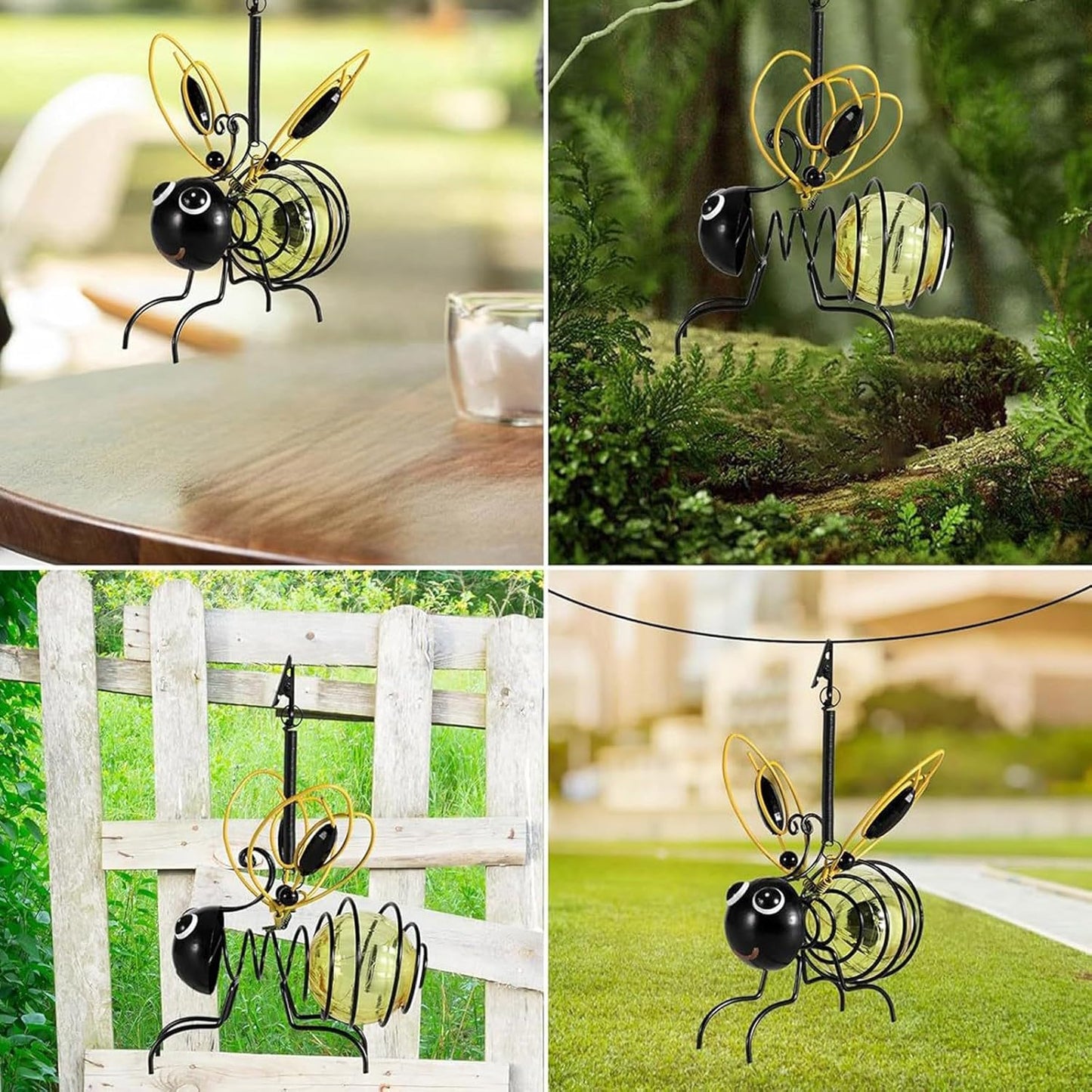 Hanging Solar Bee Lights