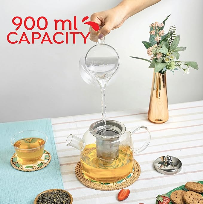 Glass Tea Kettle for Gas Stove