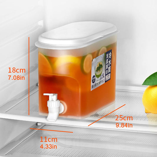 1-Gallon Beverage Dispenser for Your Refrigerator