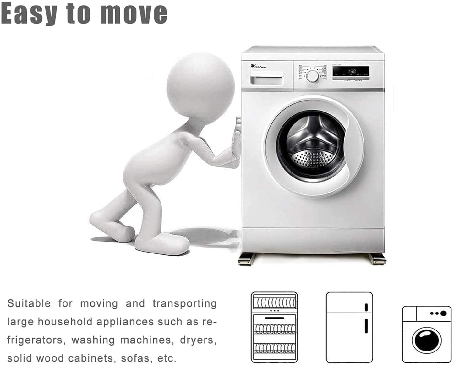 Adjustable Multifunctional Movable Base