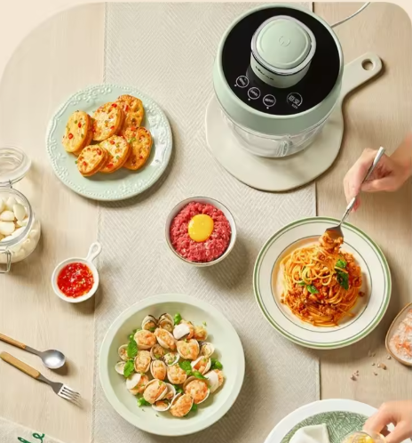 Compact Electric Meat Grinder & Food Processor