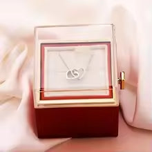 Eternal Rose & Necklace Gift Box