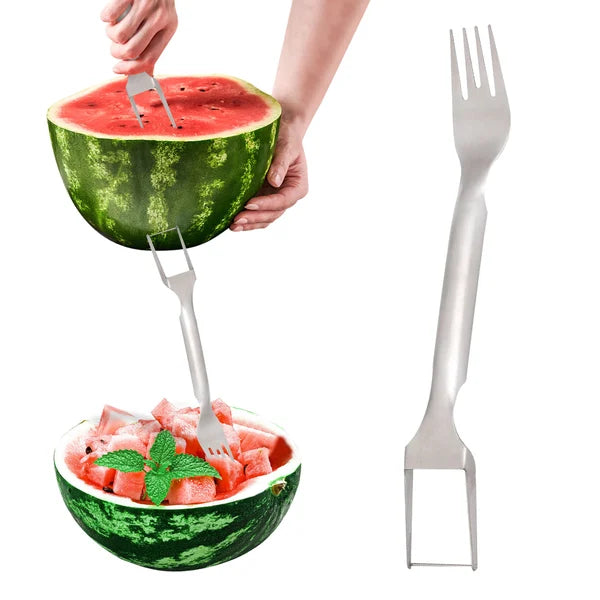 2-in-1 Watermelon Fork Slicer set off 2
