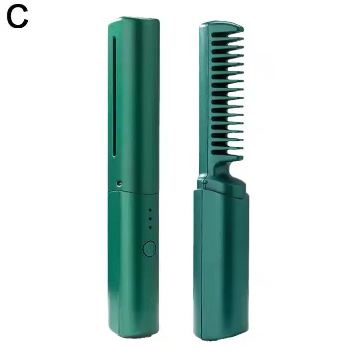 Cordless Styling Comb Portable Mini Hair Straightener
