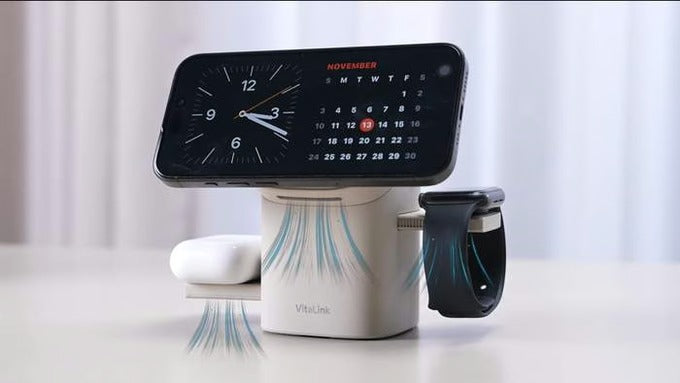 Auto-Rotate Multi-Use 3-in-1 Wireless Charging Stand