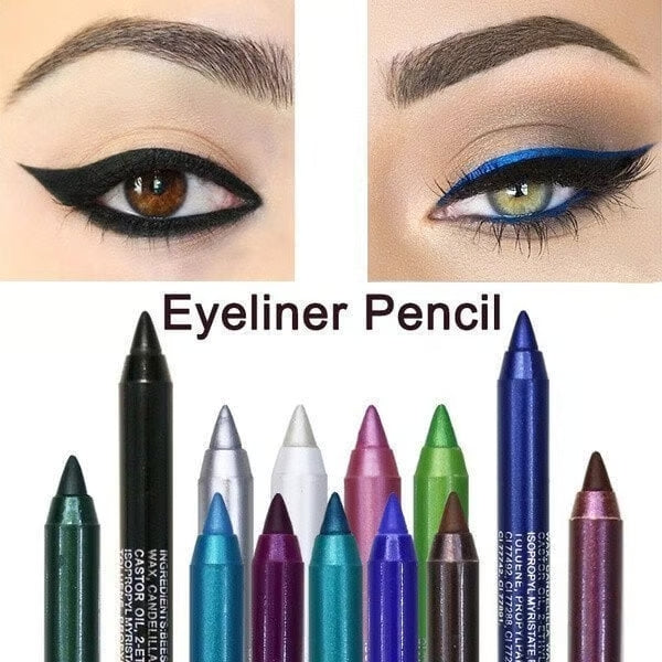 Smudge-Proof Professional Eyeliner Pen 12 Pcs Set