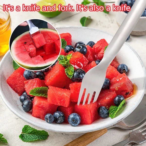 2-in-1 Watermelon Fork Slicer set off 2