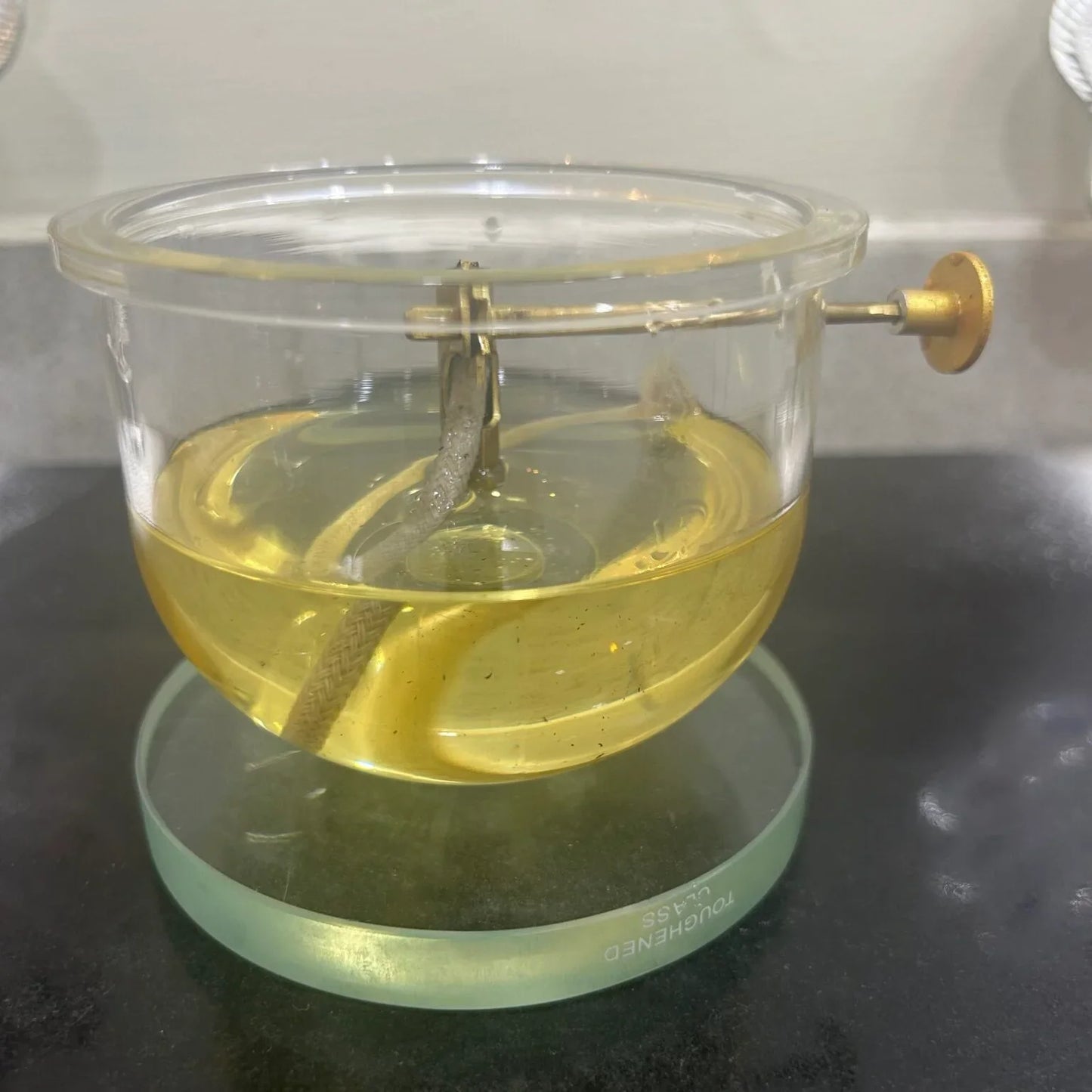 Glass Akhand Jyot Diya