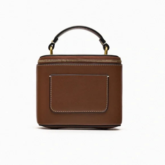 Zara-Inspired Vegan Leather Crossbody Bag