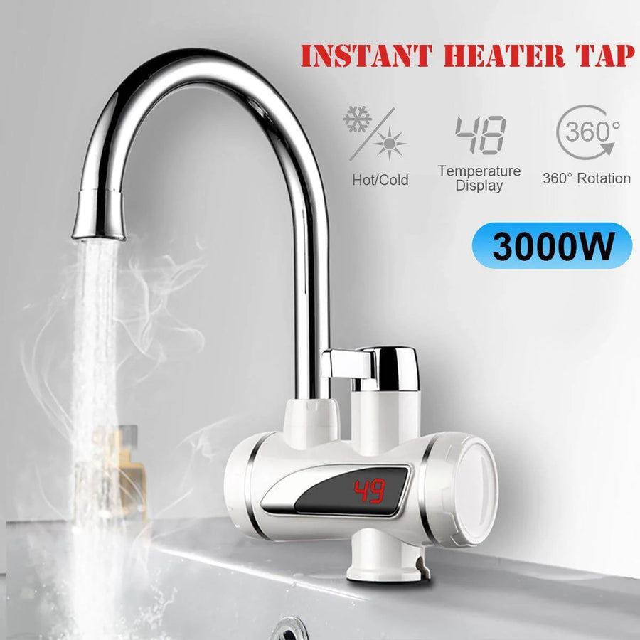360° Fast Instant Faucet Tap Cold Hot Water