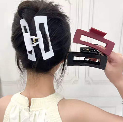 Unbreakable Soft Silicone Hair Clip (Set of 3)