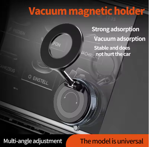 360° Rotating Magnetic Vacuum Phone Holder