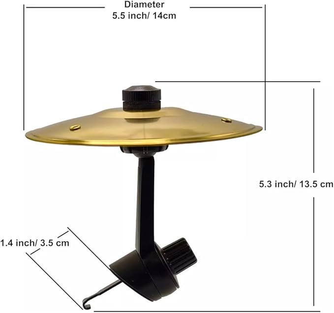 Car Vent Mini Drum Cymbal