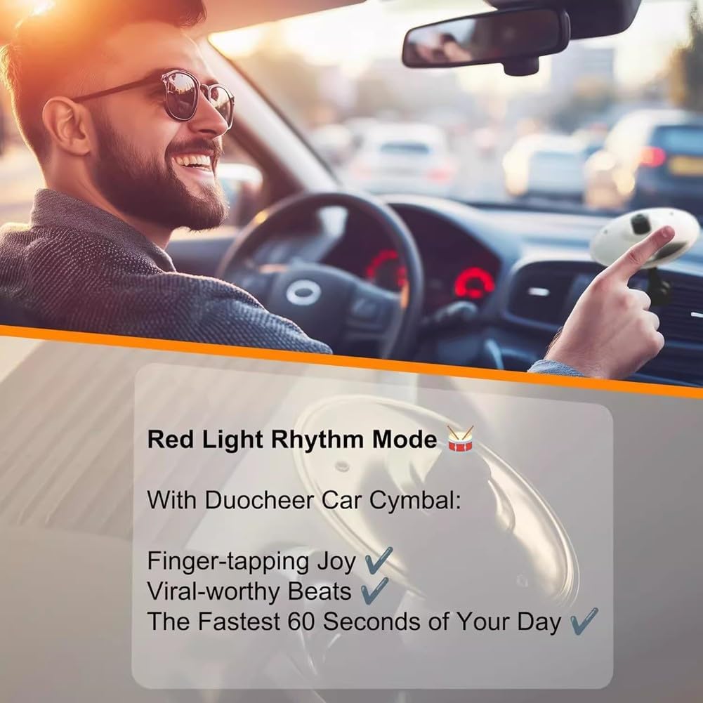 Car Vent Mini Drum Cymbal