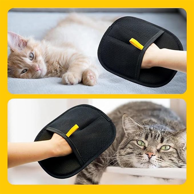 Anti-Static Pet Grooming Gloves