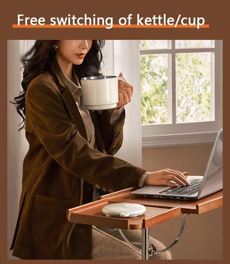 Foldable Electric Kettle Cooker Travel Water Boiler Portable Stainless Steel
