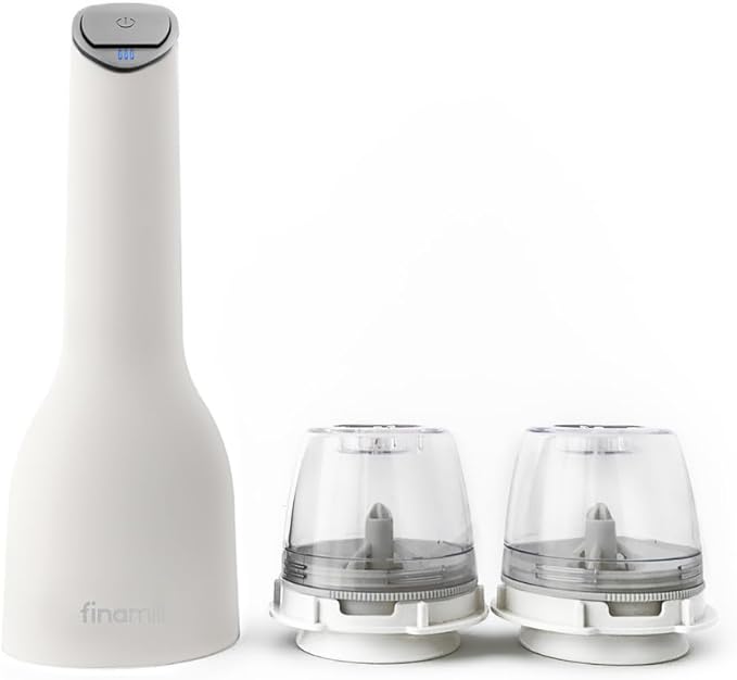 Dual Pod Rechargeable Electric Spice Grinder