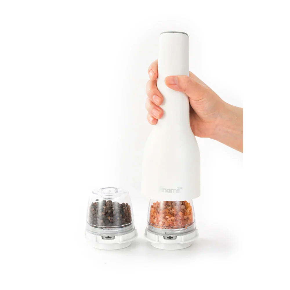 Dual Pod Rechargeable Electric Spice Grinder