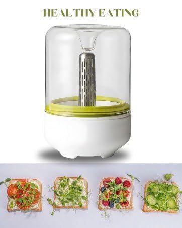 Healthy Living Kitchen Duo – Sprout Maker & Sandwich Toaster