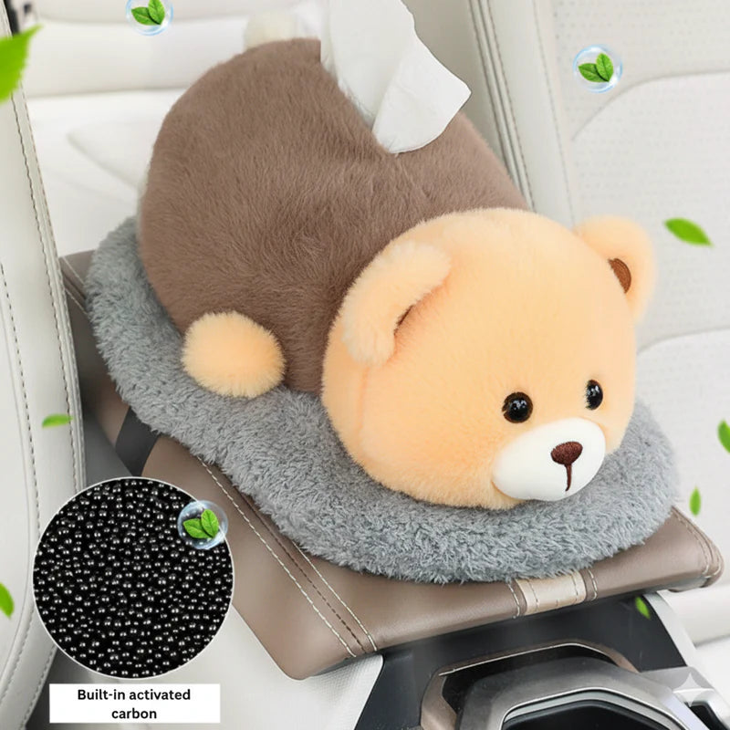 Odour-Free Soft Plush Tissue Organiser