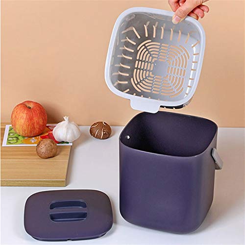 Hanging Kitchen Compost Bin with Lid