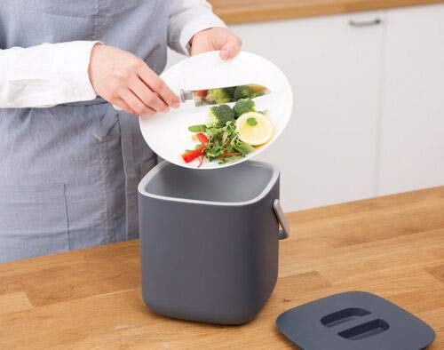 Hanging Kitchen Compost Bin with Lid