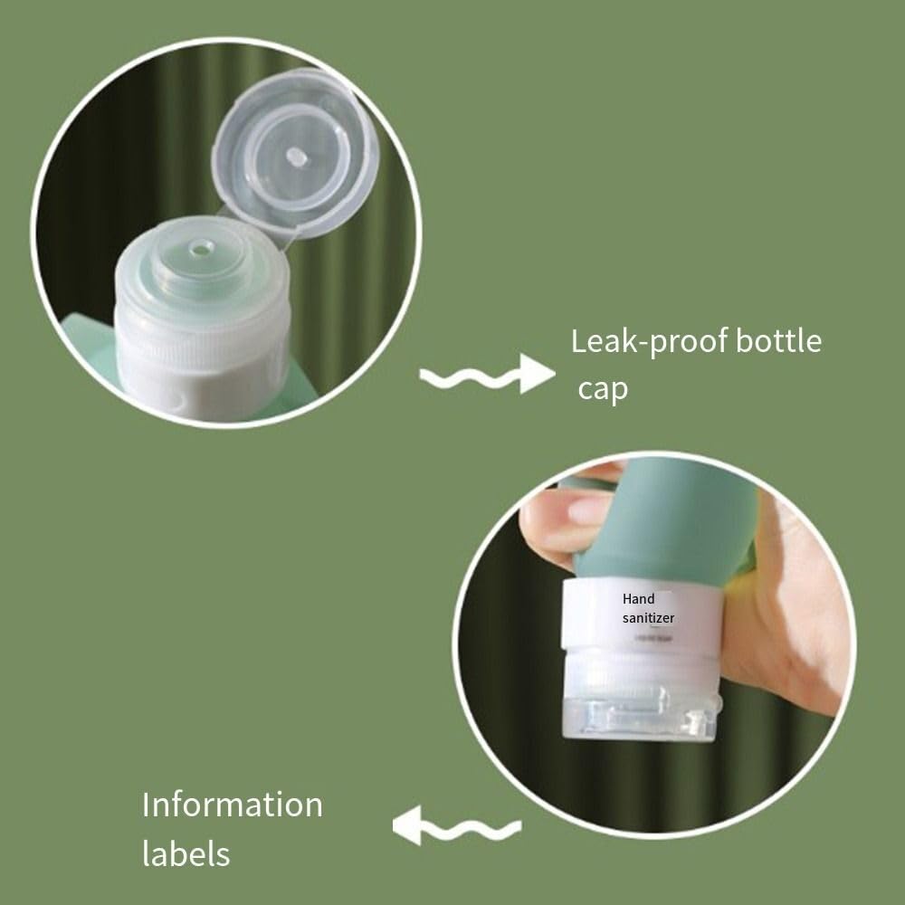 Silicone Travel Bottle (Set of 3)