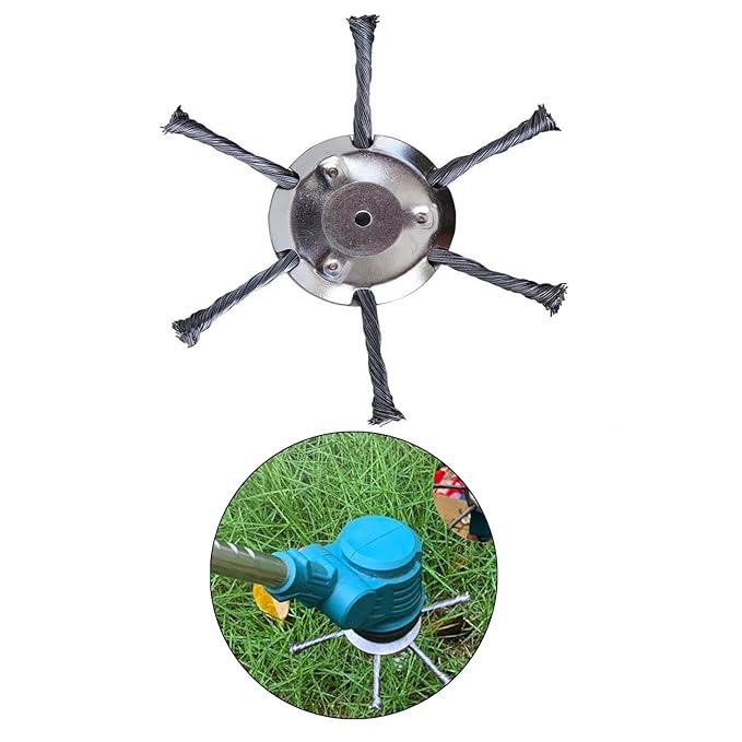 Indestructible Steel Wire Grass Trimmer Head
