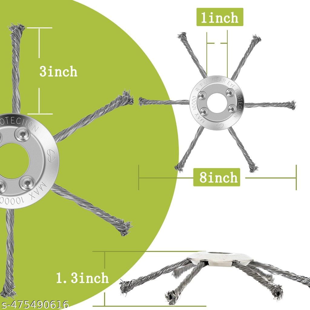Indestructible Steel Wire Grass Trimmer Head