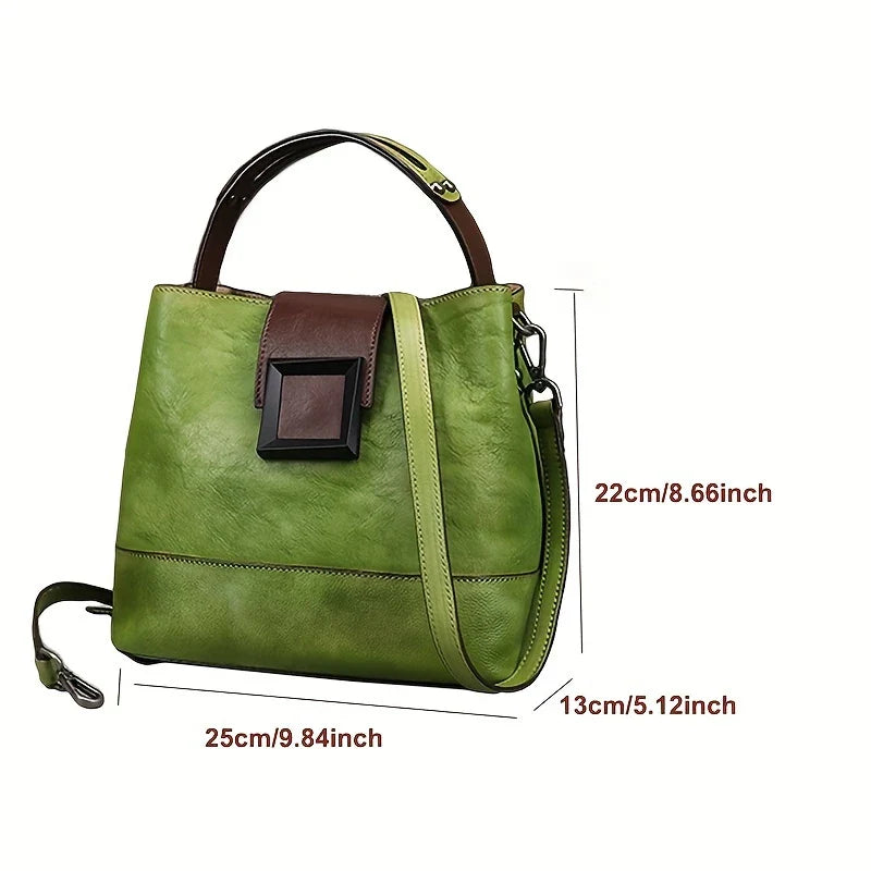 Vintage-Style Women's Crossbody Bag
