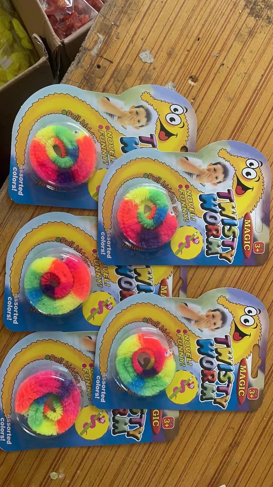 Rainbow Magic Twisty Worm Wiggling Toy 🌈✨