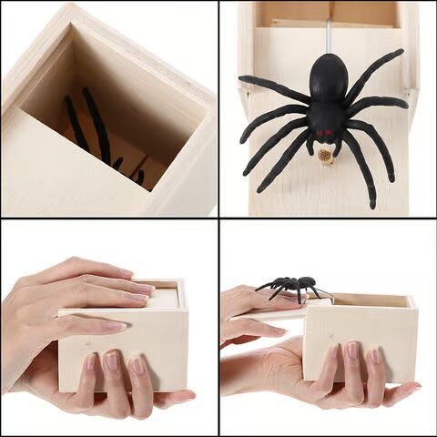 Crazy Spider Prank Box – Endless Laughs Guaranteed!